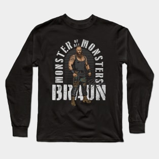 Braun Strowman Monster Of All Monsters Long Sleeve T-Shirt